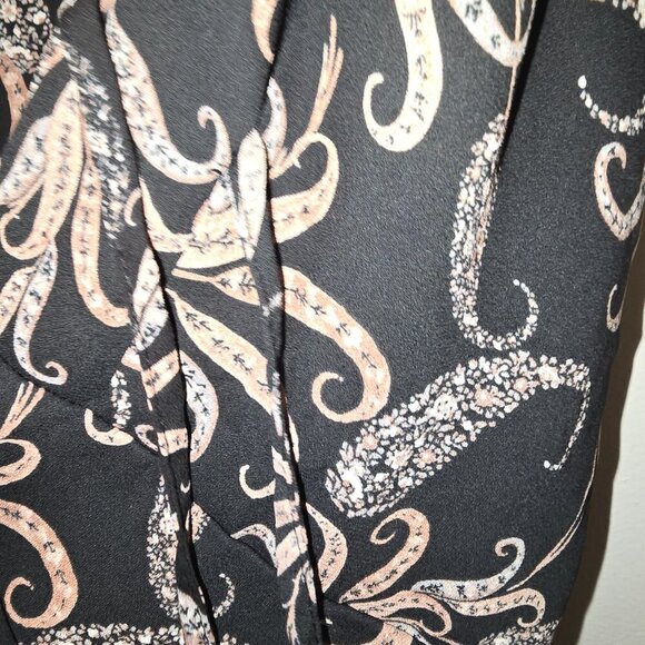 41 Hawthorn Trina Bell Sleeve Blouse  XLP | Black - Picture 5 of 9